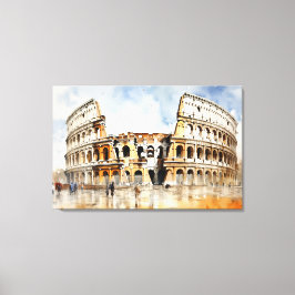 Kolosseum, Rom - Italien Canvas Print Leinwanddruck