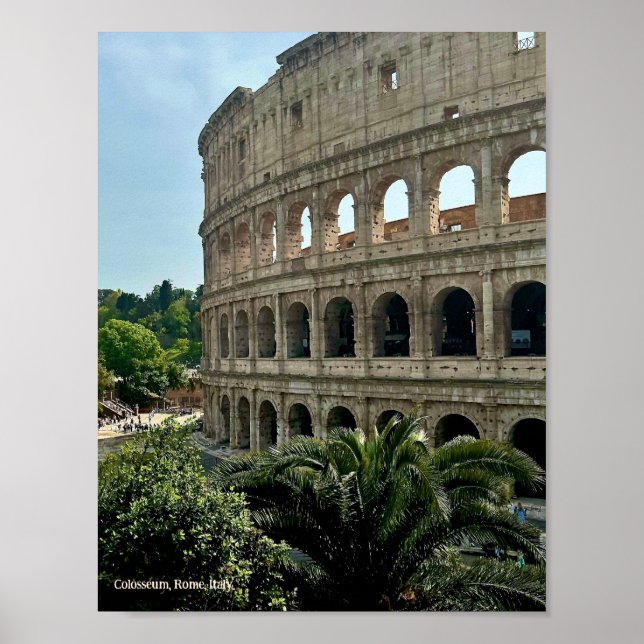 Kolosseum, Rom, Italien Design Foto Print Poster (Vorne)