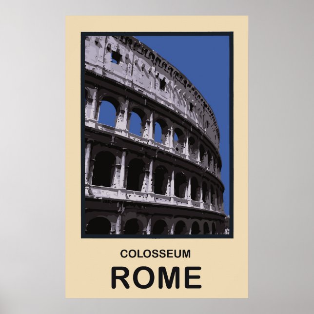 Kolosseum Rom Italien Poster (Vorne)