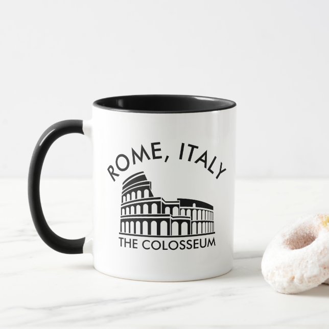 Kolosseum, Rom, Italien Tasse (Mit Donut)