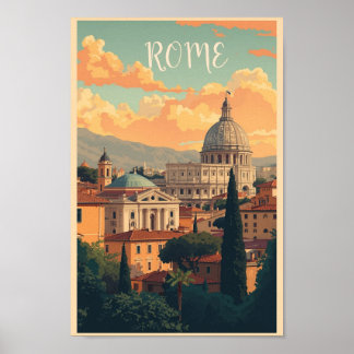 KOLOSSEUM ROM Kunst Druck Poster