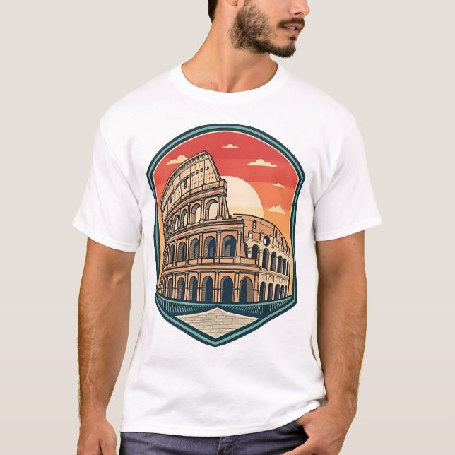 Kolosseum T-Shirt (Vorderseite)