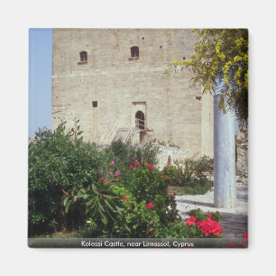 Kolossi Schloss, nahe Limassol, Zypern Magnet