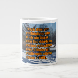 Kolossisten 1:16 WEBU-Tasse Jumbo-Tasse