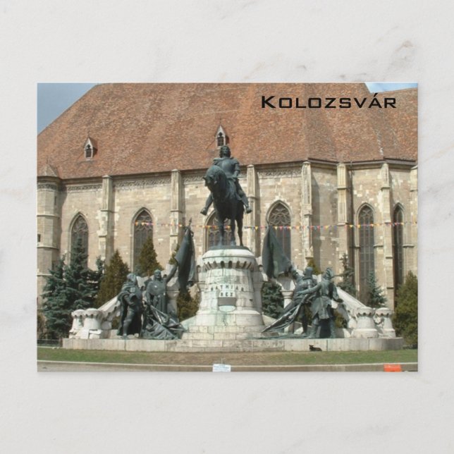 Kolozsvár Postkarte (Vorderseite)