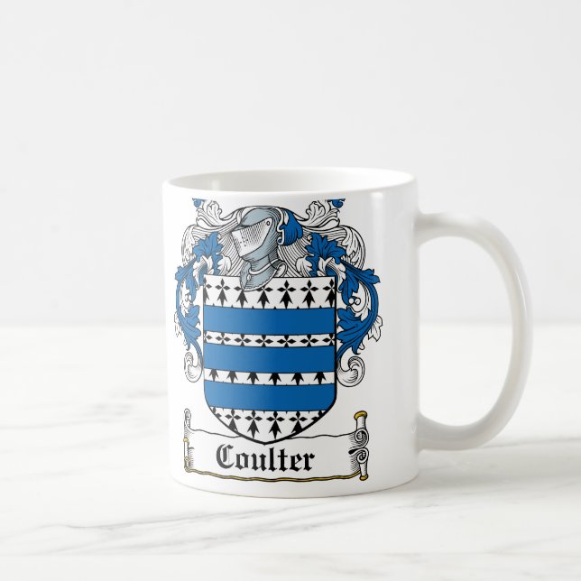 Kolter-Familienwappen Kaffeetasse (Rechts)