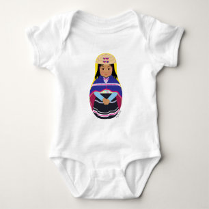 Kolumbianer, Misak Matryoshka Baby Bodysuit Strampler