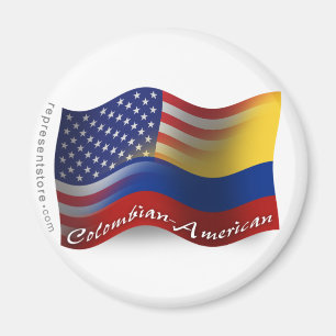 Kolumbianisch-Amerikanische wellenartig bewegende Magnet
