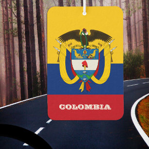 kolumbianische Fahne Car Air Freshener, Kolumbien Autolufterfrischer