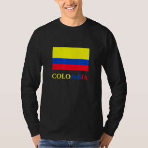 kolumbianische Flagge Bandera Kolumbiana Land Kolu T-Shirt