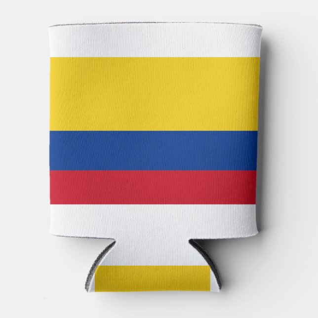 kolumbianische Flagge Dosenkühler (Vorderseite)