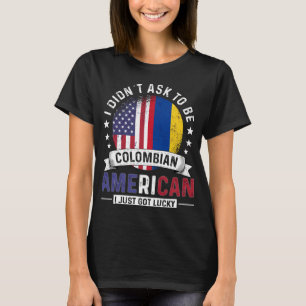 Kolumbianische Flagge - Fahne mit kolumbianischer  T-Shirt