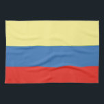 kolumbianische Flagge Geschirrtuch<br><div class="desc">Unterstützung für Ihr Land</div>