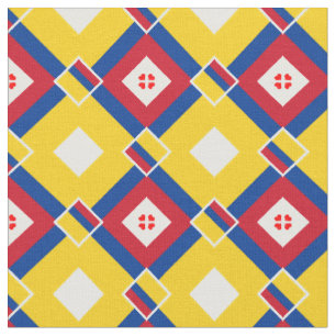 kolumbianische Flagge & kolumbianische Trendy Fabr Stoff