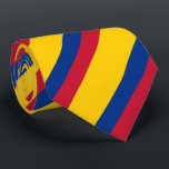 kolumbianische Flagge Krawatte<br><div class="desc">Patriotische Flagge von Kolumbien.</div>