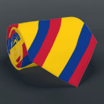 kolumbianische Flagge Krawatte<br><div class="desc">Patriotische Flagge von Kolumbien.</div>