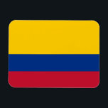 kolumbianische Flagge Magnet<br><div class="desc">Patriotische Flagge von Kolumbien.</div>