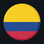 kolumbianische Flagge Magnet<br><div class="desc">Patriotische Flagge von Kolumbien.</div>