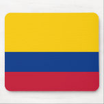 kolumbianische Flagge Mousepad<br><div class="desc">Patriotische Flagge von Kolumbien.</div>