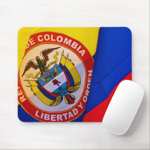 kolumbianische Flagge Mousepad