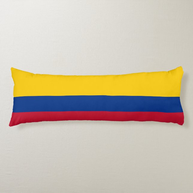 kolumbianische Flagge Seitenschläferkissen (Vorderseite)