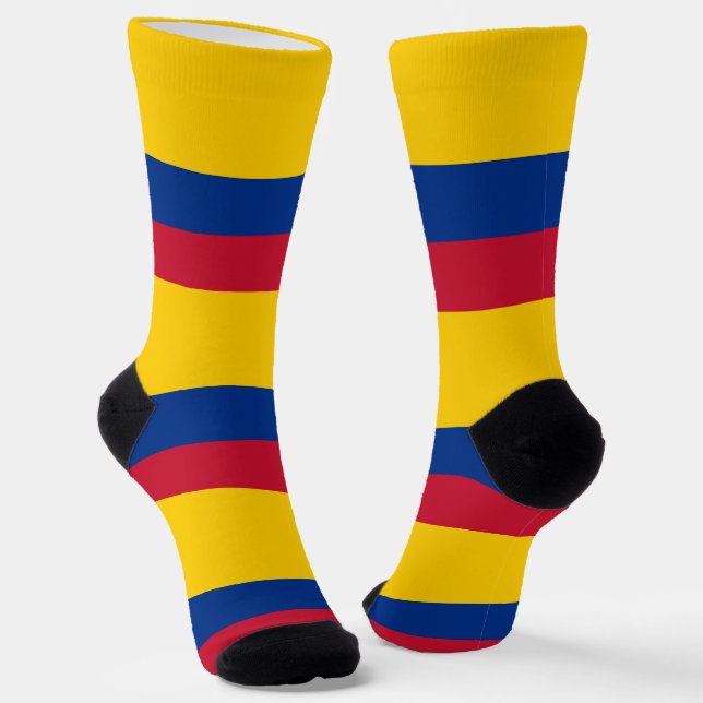 kolumbianische Flagge Socken (Gewinkelt)