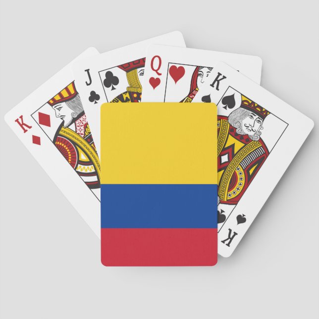 kolumbianische Flagge Spielkarten (Rückseite)