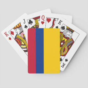 kolumbianische Flagge Spielkarten