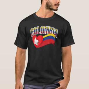 kolumbianische Flagge Staatsangehörigkeit kolumbia T-Shirt