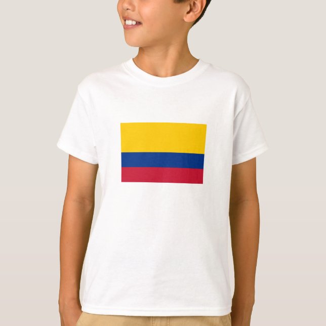kolumbianische Flagge T-Shirt (Vorderseite)