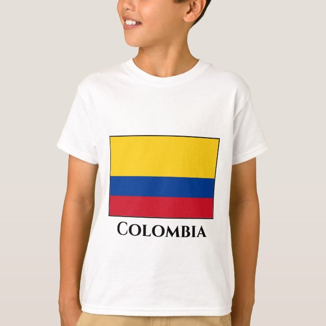 kolumbianische Flagge T-Shirt (Vorderseite)