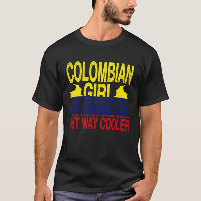 kolumbianische Flagge T-Shirt (Vorderseite)