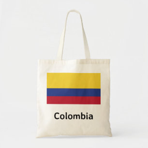kolumbianische Flagge Tragetasche