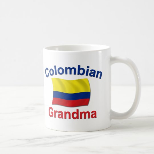 Kolumbianische Großmutter Kaffeetasse