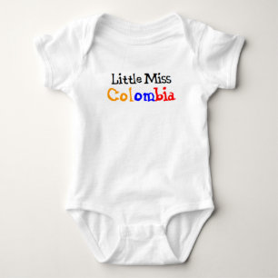 Kolumbianische kleine Miss Baby Strampler