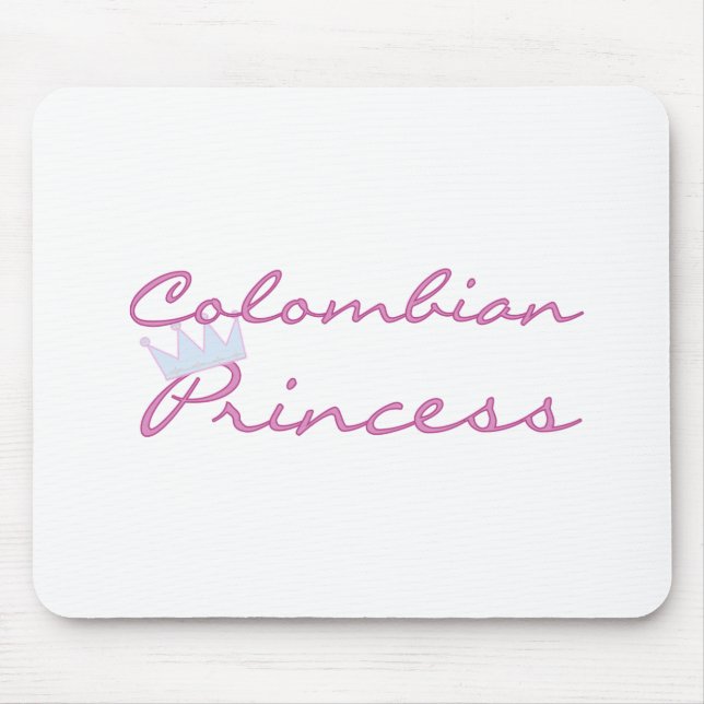 Kolumbianische Prinzessin Mousepad (Vorne)