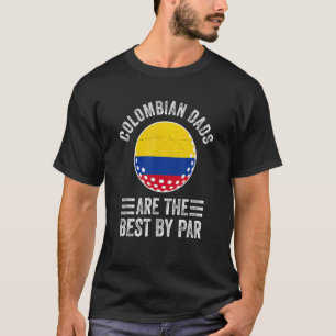 Kolumbianische Vater sind die besten Par Colombia  T-Shirt