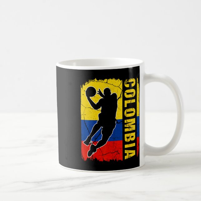 Kolumbianischer Bysketbyll Spieler kolumbianische  Kaffeetasse (Rechts)