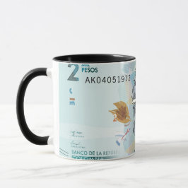Kolumbianischer Cartoon Kaffee Tasse 1.000 Pesos