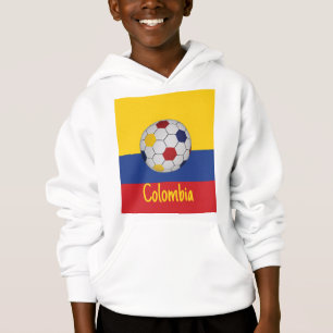 Kolumbianischer Fußball Hoodie