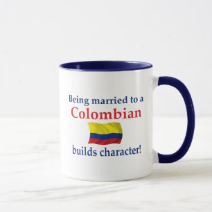 Kolumbianischer Gestalt-Charakter Tasse