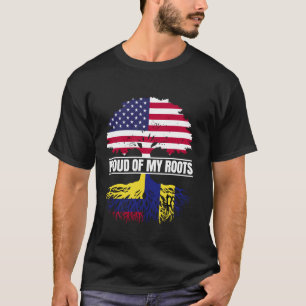 Kolumbianisches Bajan-Erbe Stolz auf meine Wurzeln T-Shirt
