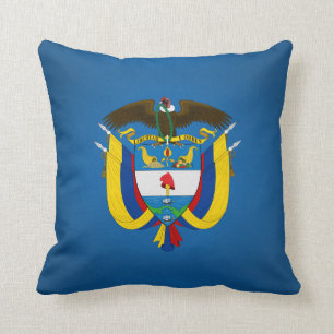 kolumbianisches Wappen Kissen