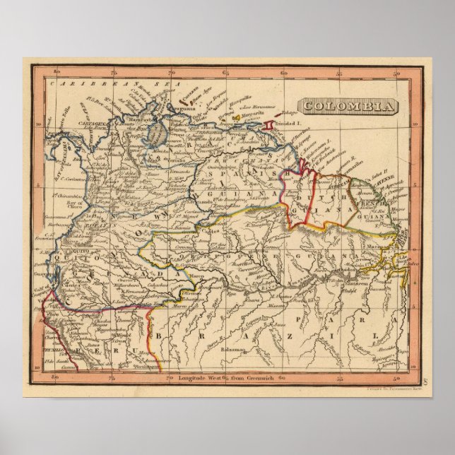 Kolumbien 2 poster (Vorne)