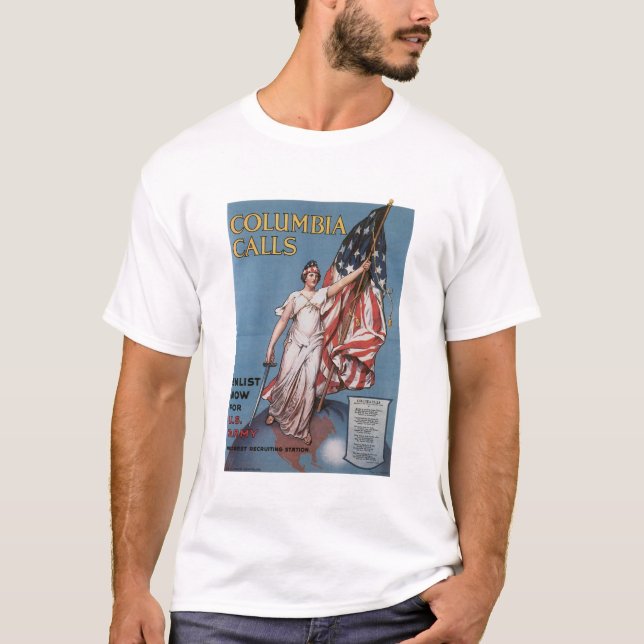 Kolumbien-Anrufe T-Shirt (Vorderseite)