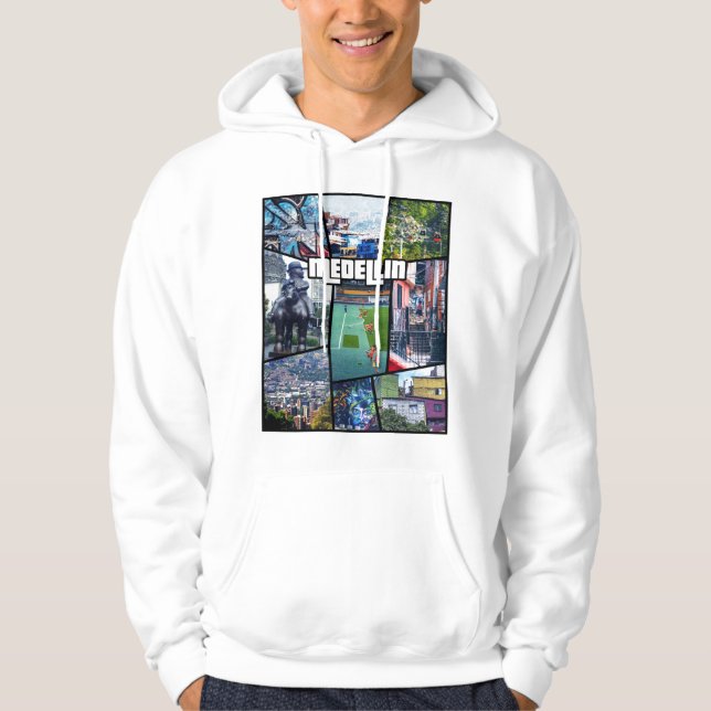 Kolumbien Antioquia Medellin Hoodie (Vorderseite)