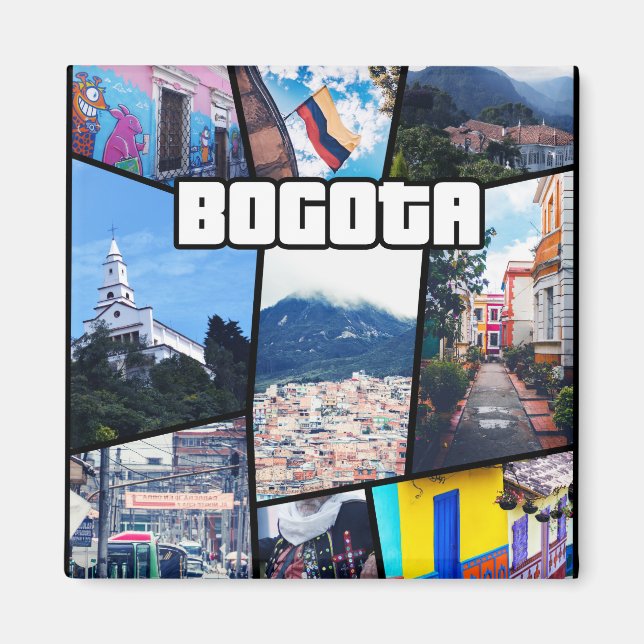 Kolumbien Cundinamarca Bogota Magnet (Vorne)