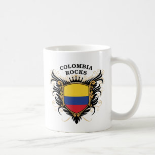 Kolumbien-Felsen Kaffeetasse