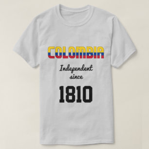Kolumbien Flag Independence Celebration T-Shirt