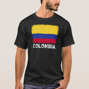Kolumbien Flag Unterstützung kolumbianischen Volke T-Shirt